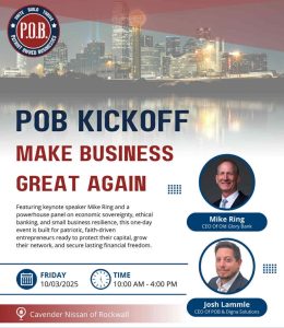 The POB Kickoff